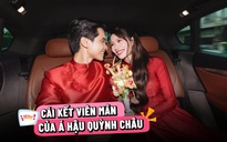 Á hậu Chế Nguyễn Quỳnh Châu lên xe hoa với nam doanh nhân 8X