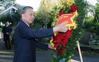 Tổng Bí thư Tô Lâm viếng mộ Karl Marx tại London