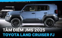 Mục sở thị Toyota Land Cruiser FJ chẳng ngại địa hình sắp về Việt Nam