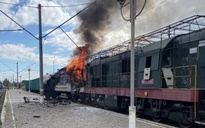Chiến sự Ukraine ngày 1.319: Ukraine tố UAV Nga tấn công xe lửa