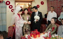 Cô dâu tái hiện đám cưới miền Tây của mẹ vào thập niên 1990 gây sốt