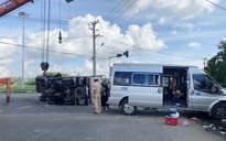 Tai nạn giao thông liên hoàn tại Gia Lai, 1 người bị chấn thương sọ não

