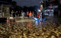 Lũ sông Cầu vượt đỉnh lịch sử 1,07 m, trung tâm Thái Nguyên cũng ngập sâu