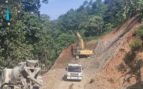 Lâm Đồng: Ngổn ngang trên công trường nâng cấp QL28B đang chậm tiến độ