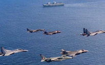 F-35 đối đầu Su-30, Jaguar trong diễn tập đánh tàu sân bay Anh - Ấn Độ