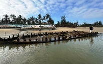 Tàu cổ phát lộ ở bờ biển Hội An: Cảng vụ Hàng hải Đà Nẵng lên tiếng