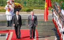 Chủ tịch nước Lương Cường chủ trì lễ đón Quốc vương Jordan thăm chính thức Việt Nam