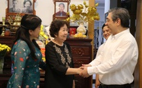Lãnh đạo MTTQ TP.HCM thăm gia đình nguyên lãnh đạo Mặt trận Dân tộc Giải phóng miền Nam