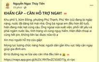 ‘SOS’ khắp mạng xã hội vì mất liên lạc với người thân vùng lũ