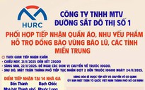 Ga metro tiếp nhận hàng cứu trợ miền Trung, người dân TP.HCM có thể đem đến ngay