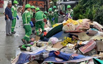 Khánh Hòa cấp tập thu dọn lượng rác khổng lồ ở phường Tây Nha Trang