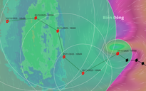 Bão số 15 (bão Koto) 6 lần đổi hướng, 'đi lòng vòng' trên biển 7 ngày