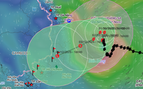 Áp thấp nhiệt đới dị thường vừa tan trên Biển Đông, bão số 15 suy yếu