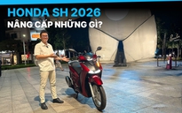 Honda SH 2026 giá từ 77,89 triệu đồng nâng cấp những gì?