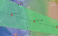 Bão Kalmaegi đang mạnh lên cấp 14, giật cấp 17