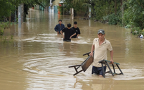 4 tỉnh miền Trung mưa trên 600 mm do bão Kalmaegi (bão số 13) đổ bộ