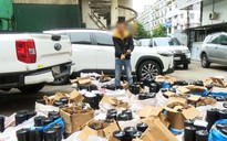 Triệt phá đường dây mua bán khí cười từ Quảng Ninh về Hà Nội