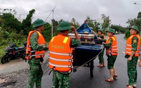Đà Nẵng: Bộ đội biên phòng tổng lực giúp dân ứng phó bão Kalmaegi