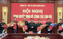 Bộ Quốc phòng điều động, bổ nhiệm nhiều cán bộ
