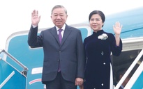 Tổng Bí thư Tô Lâm và Phu nhân lên đường thăm cấp Nhà nước tới Lào