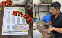 Công nhân trúng độc đắc: Clip đại lý miền Tây đếm tiền tỉ trả thưởng gây sốt