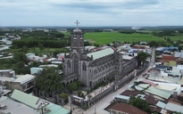 Nhà thờ duy nhất ở Đồng Nai được xây hoàn toàn bằng đá magma