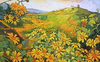 Triển lãm 'Hoa xuống phố': Bản hòa âm của núi rừng