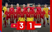 Futsal nữ Việt Nam thắng nghẹt thở Indonesia: Lịch thi đấu mới nhất, đối thủ cực mạnh