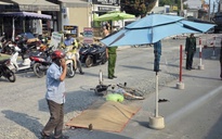 TP.HCM: Cụ ông bán vé số tử vong sau tai nạn trên đường đang sửa chữa