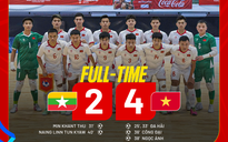 Đội tuyển futsal Việt Nam thắng đẹp Myanmar, khép lại hành trình tại SEA Games 33