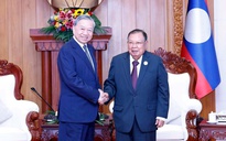 Tổng Bí thư Tô Lâm thăm các nguyên lãnh đạo Lào