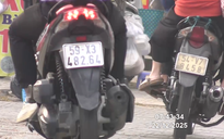 Tra cứu danh sách 107 xe máy đi trên vỉa hè Gò Vấp bị CSGT phạt nguội