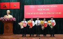 Thành ủy TP.HCM điều động 3 ủy viên thường vụ làm bí thư phường