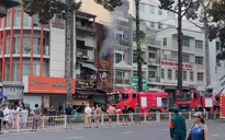 Cháy quán ăn ở trung tâm TP.HCM lúc rạng sáng, 4 người tử vong do ngạt khói