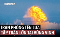 Xem Vệ binh Cách mạng Iran tập trận rầm rộ tại vùng Vịnh