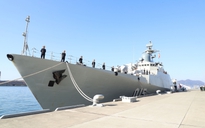 Tàu hộ vệ tên lửa 015 Trần Hưng Đạo cập cảng Kure, bắt đầu thăm Nhật Bản