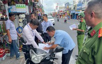 Để vỉa hè, lòng đường ở TP.HCM không bị 'nuốt chửng': Công an vào cuộc