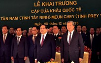 Thông quan cặp cửa khẩu quốc tế Tân Nam - Meun Chey