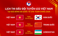 Lịch thi đấu U.22 Việt Nam mới nhất tại Trung Quốc: Ông Kim tạm ‘nhường’ chức, đối thủ cực mạnh