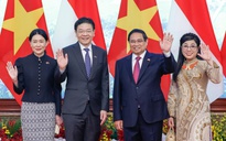 Trọng thể lễ đón Thủ tướng Singapore thăm chính thức Việt Nam
