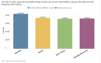 Cả miền Tây thu hút vốn ngoại không bằng 1 tỉnh ở Đông Nam bộ