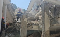 Cảnh sát Việt Nam đang tìm 2 nạn nhân mắc kẹt trong ngôi nhà sập ở Myanmar