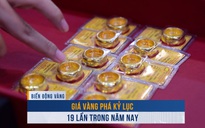 Biến động vàng ngày 1.4: Giá vàng phá kỷ lục 19 lần trong năm nay