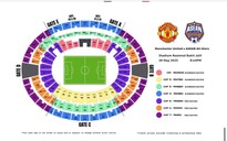 Vé xem đội Ngôi sao Đông Nam Á đấu M.U: Rẻ bất ngờ, từ 300.000 đồng đến 8,7 triệu