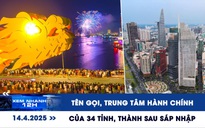 Xem nhanh 12h: Tên gọi và trung tâm hành chính 34 tỉnh, thành phố sau sáp nhập
