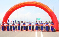 Phó thủ tướng Hồ Đức Phớc cắt băng khánh thành cao tốc Vân Phong - Nha Trang