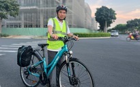 Được, mất sau 5 năm bỏ xe máy đi làm bằng xe đạp ở TP.HCM