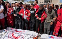 Israel chỉ thừa nhận 'sai sót, hiểu nhầm' sau vụ giết 15 nhân viên y tế Gaza