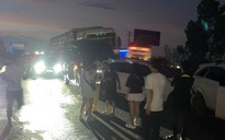 Tai nạn liên hoàn giữa 12 ô tô trên cao tốc Nội Bài - Lào Cai