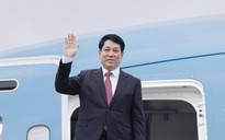 Chủ tịch nước Lương Cường lên đường thăm cấp nhà nước đến Lào